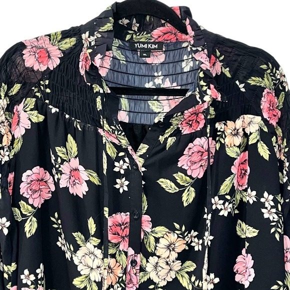 YUMI KIM Astoria Dress in Deep Love Black | Size XL - Picture 3 of 10